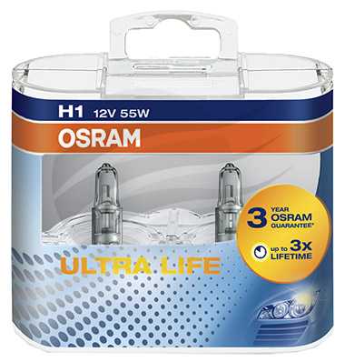 Obrázok Osram H1 PN 64150ULT-HCB duo 