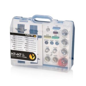 H7+H7 - Veľký box žiaroviek - 19 ks