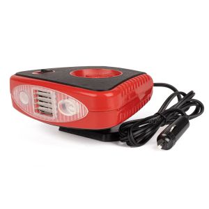 Ohrievač - ventilátor so svetlom - 12V