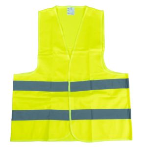 Výstražna vesta s certifikátom - žltá - XXL