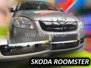 Zimná clona masky dolného chladiča - Škoda Roomster, 2006-10 / pred Faceliftom