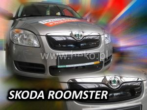 Zimná clona masky horného chladiča - Škoda Roomster, 2006-10 / pred Faceliftom