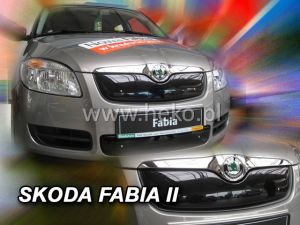 Zimná clona masky horného chladiča - Škoda Fabia, 2006-10 / II. gen., pred Faceliftom
