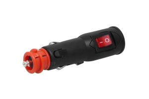 Zástrčka autozapaľovača s vypínačom EURO/DIN - 12/24V