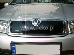 Zimná clona masky chladiča - Škoda Fabia, 1999-07 / I. gen.