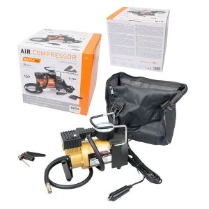 Celokovový vzduchový kompresor - 12V - 35L/min