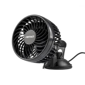 Ventilátor do auta s prísavkou 4,5" 24V