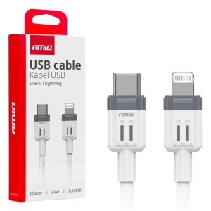 Kábel USB-C / Lightning - 20W - 100cm - FullLINK