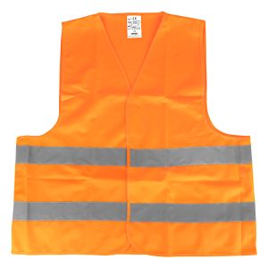Výstražna vesta s certifikátom - oranžová - XXXL