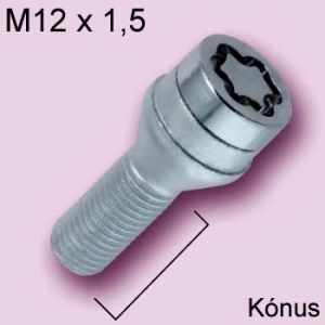 27204SU - M12x1,5 - 60° - 24 mm - 17
