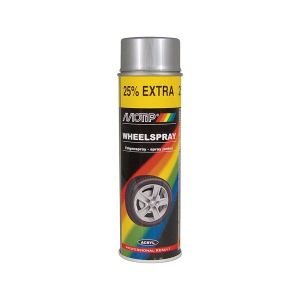 WheelSprey - Akrylátový lak - strieborný - 500ml