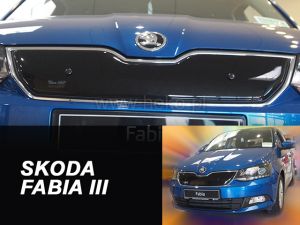Zimná clona masky chladiča - Škoda Fabia, 2014-18 / horná, III. gen. 