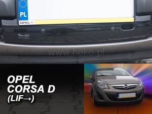 Zimná clona masky chladiča - Opel Corsa, 2011-15 / (D) - Dolná
