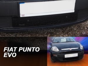 Zimná clona masky chladiča - Fiat Punto, 2009-12 / EVO - dolná