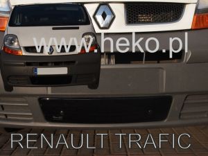 Zimná clona masky chladiča - Renault Trafic, 2001-06 / dolná