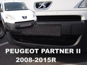 Zimná clona masky chladiča - Peugeot Partner, 2008-15 / Dolná pred faceliftom