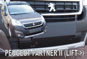Zimná clona masky chladiča - Peugeot Partner, 2015- / Dolná po facelifte