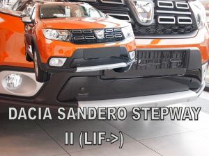 Zimná clona masky chladiča - Dacia Sandero, 2016-20 / Stepway po facelifte