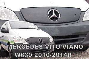 Zimná clona masky chladiča - Mercedes Vito / Viano (W639), 2010-14 / horná