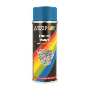 Farba na motory - modrá - 400ml