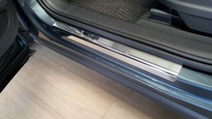 Prahové lišty - nerez pre Skoda Karoq, 2017-