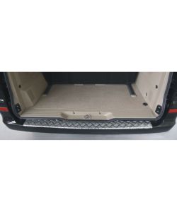 Profilovaná lišta nárazníka - hliník pre RENAULT Trafic, 2001-14