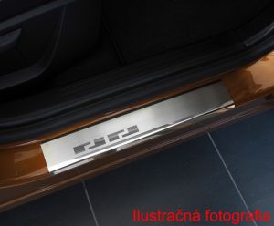 Prahové lišty - nerez pre Peugeot 4007, 2007-12