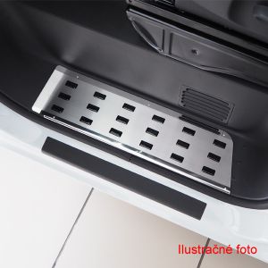 Nášlapy - nerez predné pre RENAULT Trafic, 2014-