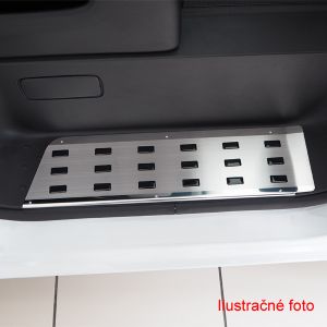 Nášlapy - nerez zadné pre OPEL Vivaro, 2001-14