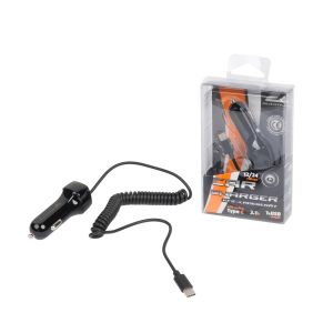 Nabíjačka typ USB-C - 2.1A - 12/24V + USB