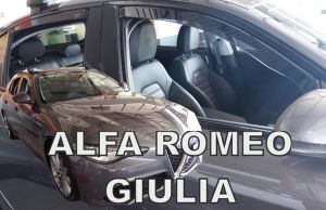 Deflektory komplet 4 ks - Alfa Romeo Giulia, 2016-