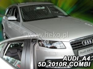 Deflektory komplet 4 ks pre AUDI A4, 2008-15 / kombi