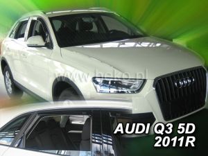 Deflektory komplet 4 ks pre AUDI Q3, 2011-18
