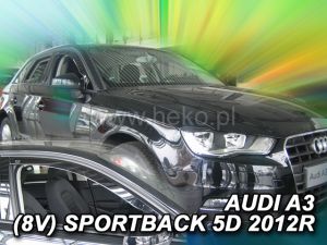 Deflektory predné pre AUDI A3, 2012-20