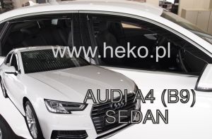 Deflektory komplet 4 ks - Audi A4, 2015-25 / sedan