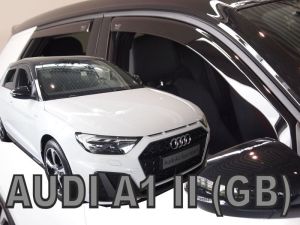 Deflektory komplet 4 ks - Audi A1, 2018- / 5-dverove, II. gen. (GB)