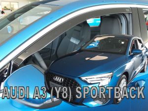 Deflektory predné - Audi A3, 2020- / Sportback (Y8), 5. dver.