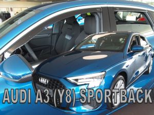 Deflektory komplet 4 ks - Audi A3, 2020- / Sportback (Y8), 5. dver.