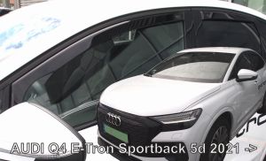 Deflektory komplet 4 ks - Audi Q4 E-Tron, 2021- / Sportback