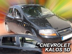 Deflektory komplet - Chevrolet Kalos, 2004-08