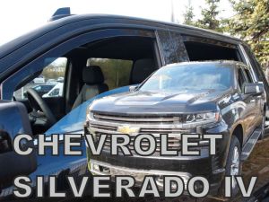 Deflektory komplet 4 ks - Chevrolet Silverado, 2019-
