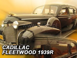 Deflektory komplet pre CADILLAC Fleetwood, 1938-40 /  5-dver., seria 72 / 75 - lepené na ráme dverí