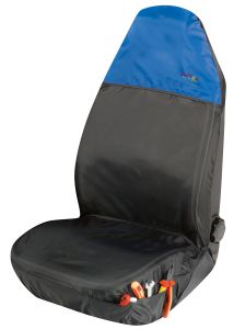 Pracovný poťah sedadla Outdoor Sports - modrý