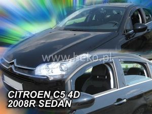 Deflektory komplet 4 ks pre CITROEN C5, 2008-17