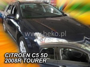 Deflektory komplet 4 ks pre CITROEN C5, 2008-17
