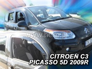 Deflektory predné pre CITROEN C3 Picasso, 2009-17
