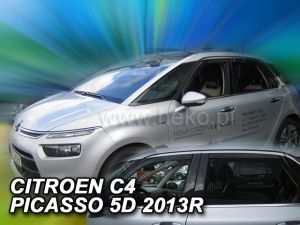 Deflektory komplet 4 ks - Citroen C4 Picasso, 2013-18 / C4 SpaceTourer, 2018-20