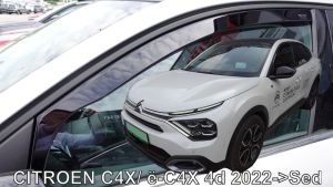 Deflektory predné - Citroen e-C4, 2020-