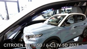 Deflektory predné - Citroen C3, 2024- / vrátane E-C3