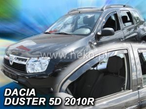 Deflektory predné pre DACIA Duster, 2010-18